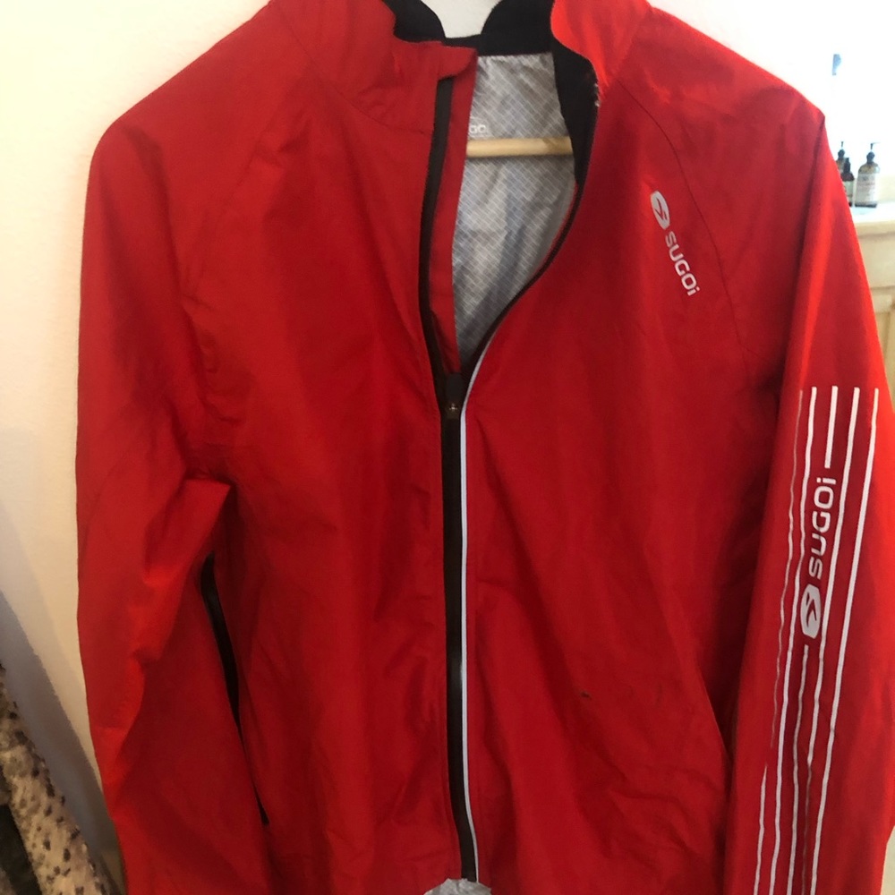 Sugoi cycling rain jacket
